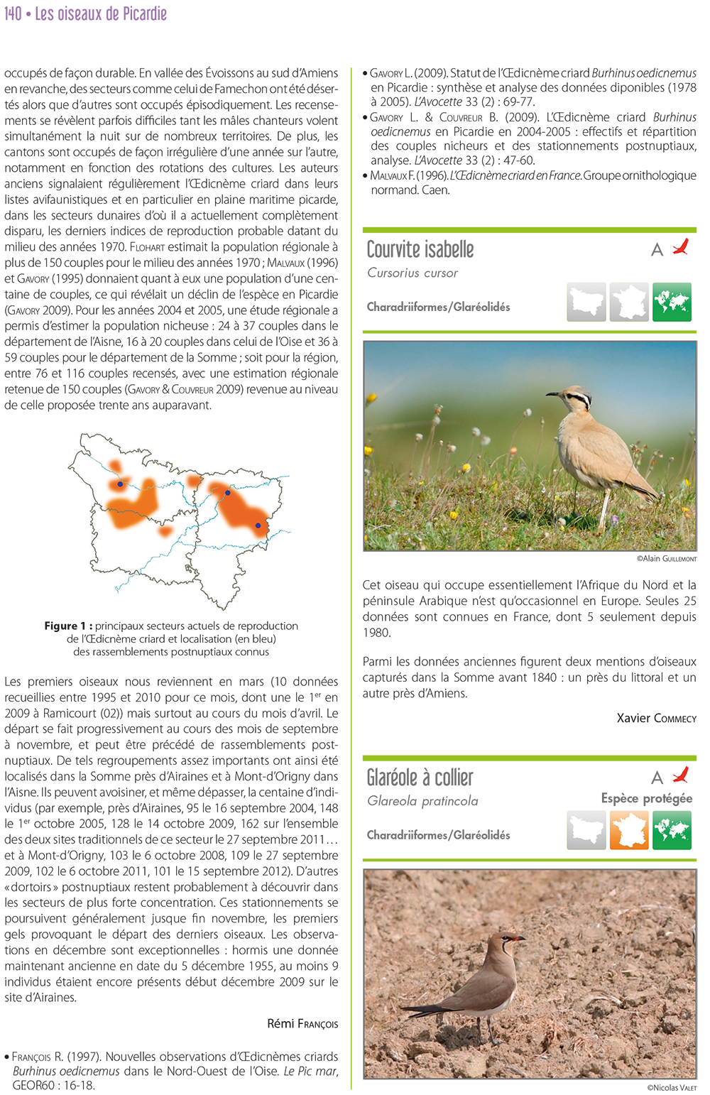 Livre Oiseaux de Picardie